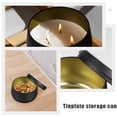 thumbnail image 2 of KAKOWELY Tea Storage Can 12pcs Tea Storage Can Round Candle Candy Storage Box Craft Beads Jewelry Canister2.95"X3.15"X2.17", 2 of 5