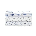 thumbnail image 6 of Home Essence Teen Ultra Soft Microfiber Whale Sheet Set, Blue White, 4 piece, Full, 6 of 6