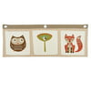 Little Haven Nursery Storage - Clever Fox Collection - Hanging Toy Bag