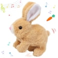 thumbnail image 1 of Juguete de conejito de peluche Hoppearl, conejo saltarín interactivo, 18 cm, 1 of 7