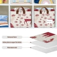 thumbnail image 6 of BZSMCE Collapsible Fabric Cube Storage Bins Joyful Christmas Pattern Design Pattern Storage Box, 6 of 8
