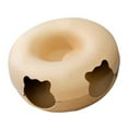 thumbnail image 4 of Cat Tunnel Bed, 2 Holes Easy To Clean Foldable Double Layer Removable Cat Carve Bed  For All Seasons For Pet, 4 of 8