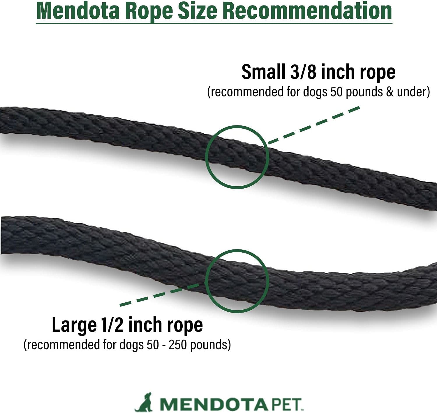 Mendota Pet Slip Leash - Dog Lead and Collar Combo - - Sapphire, 3/8 in x 6 ft - for Small/Medium Breeds