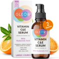 thumbnail image 1 of GLEOW Nuevo 2024 Suero facial de vitamina C Suero de vitamina C para la cara Suero hidratante de vitamina C para la cara Suero iluminador de la piel 2 oz, 1 of 5