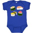 thumbnail image 3 of Inktastic Sushi with Faces Boys or Girls Baby Bodysuit, 3 of 5