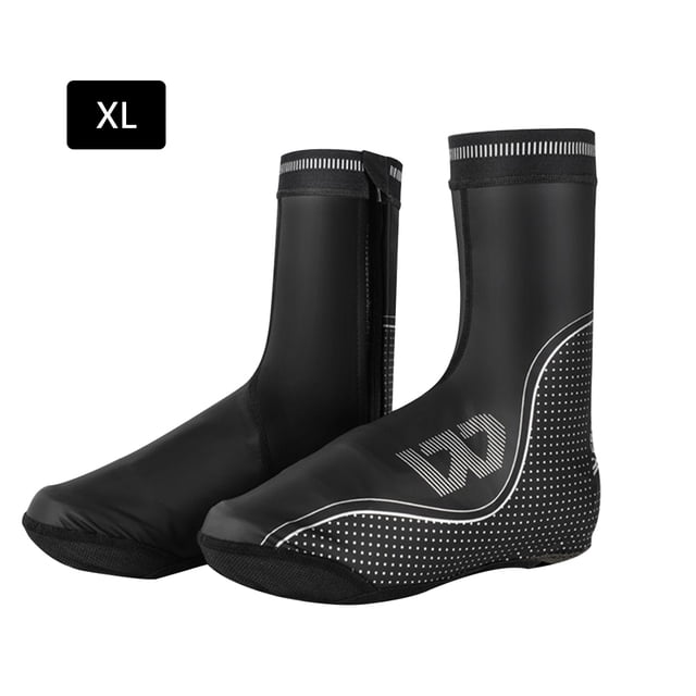 fashionhome Riding Shoe Cover Wind-proof Bicycle Shoe Cover Waterproof Warm Cycling Overshoe Protector, XL