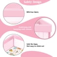 thumbnail image 4 of Baby Playpen with Mat 50x50 Inch Large Girls Pink Playpen for Babies and Toddlers 1-3 Baby Play Pen, 4 of 6