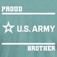 thumbnail image 3 of CafePress - Proud Army Brother White T Shirt - Mens Comfort Colors Shirt, 3 of 5