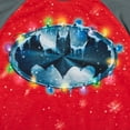 thumbnail image 5 of DC Comics Justice League Batman Christmas Big Boys Pajama Shirt and Pants Sleep Set Toddler to Big Kid, 5 of 5