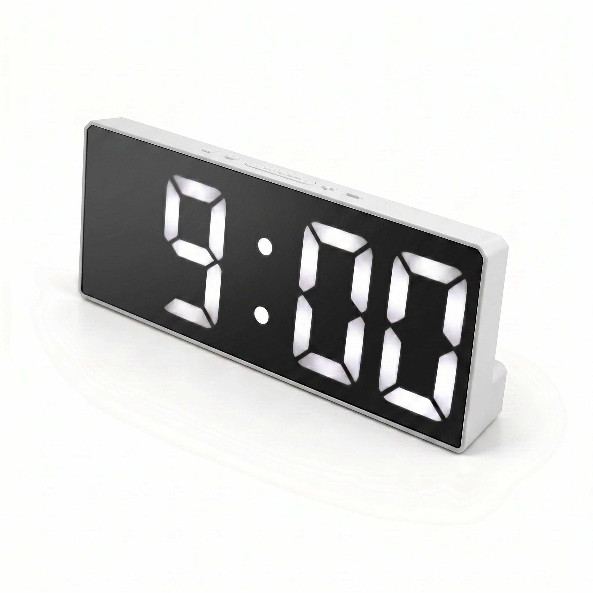 DAYBETTER Digital Alarm Clock, 12 / 24 H with Cycle Display, Dual Alarms, Snooze & Backlight, Power