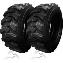 HORSESHOE HAFLINGER TRAC-KING 2 NEW 27x10.50-15 / 27x10.5-15 SKID STEER w/Rim-Guard-Wall LRF Heavy Duty (27x10.50-15 12Ply)