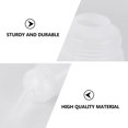 thumbnail image 3 of Shisuyan 2pcs Professional Translucent Shampoo Bottle Hair Salon Dry Cleaning Tool Applicator Bottle(Large + Small), 3 of 8