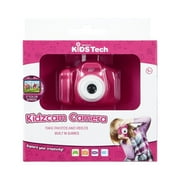 Vivitar Kidzcam Digital Camera for Kids with Rechargeable Battery and 2 Preview Screen, Pink