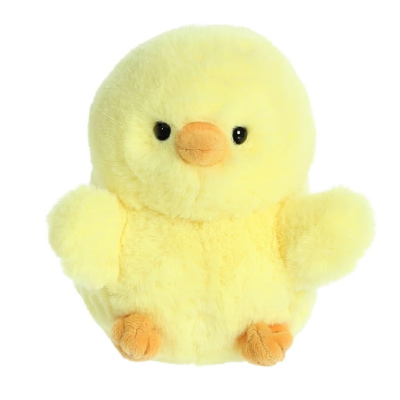 Aurora - Mini Yellow Rolly Pet - 5" Chickadee Chick - Playful Stuffed Animal