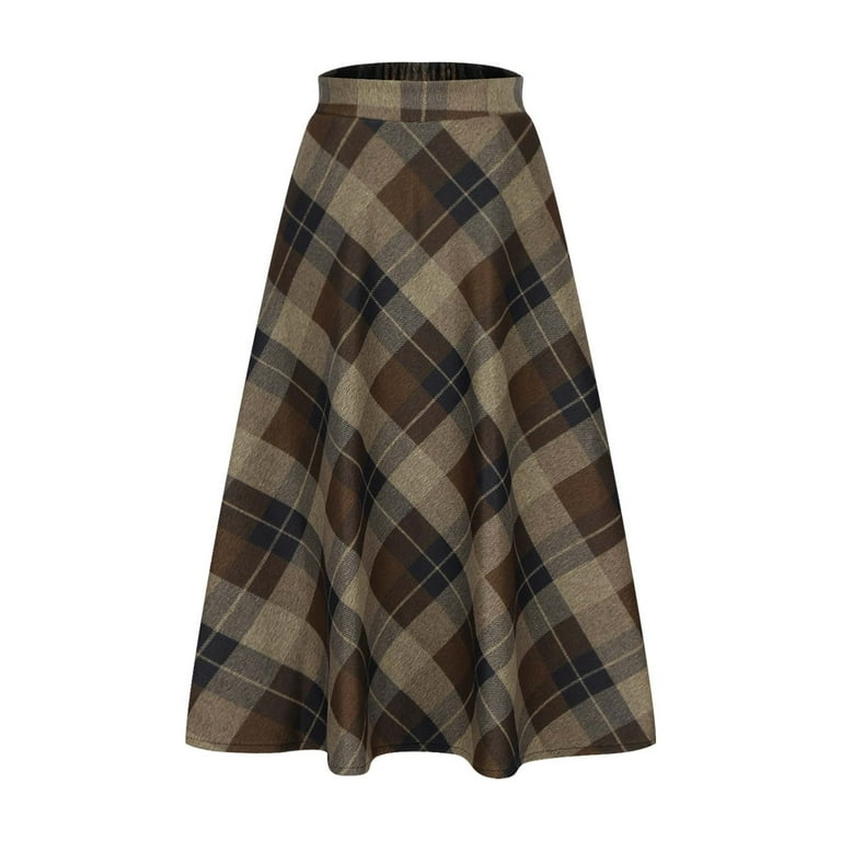 Long warm winter skirts clearance