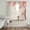 Beige, Warm Ivory, Crimson, Coral Pink, variant on Spring Floral Sheer Curtains 84 Inch Length 2 Panels Set, Pink Weeping Cherry Blossom Branches Beige Voile Window Treatment Rod Pocket Curtains Sheers for Bedroom/Living Room/Kitchen 52"x84"x2