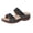 Black, variant on Glitter Rhinestones Orthopedic Wedges Slides Sandals for Women with Arch Support Comfortable Sparkly Leather Platform Orthotic Slip on Dressy Beach Shoes Beige Size 6