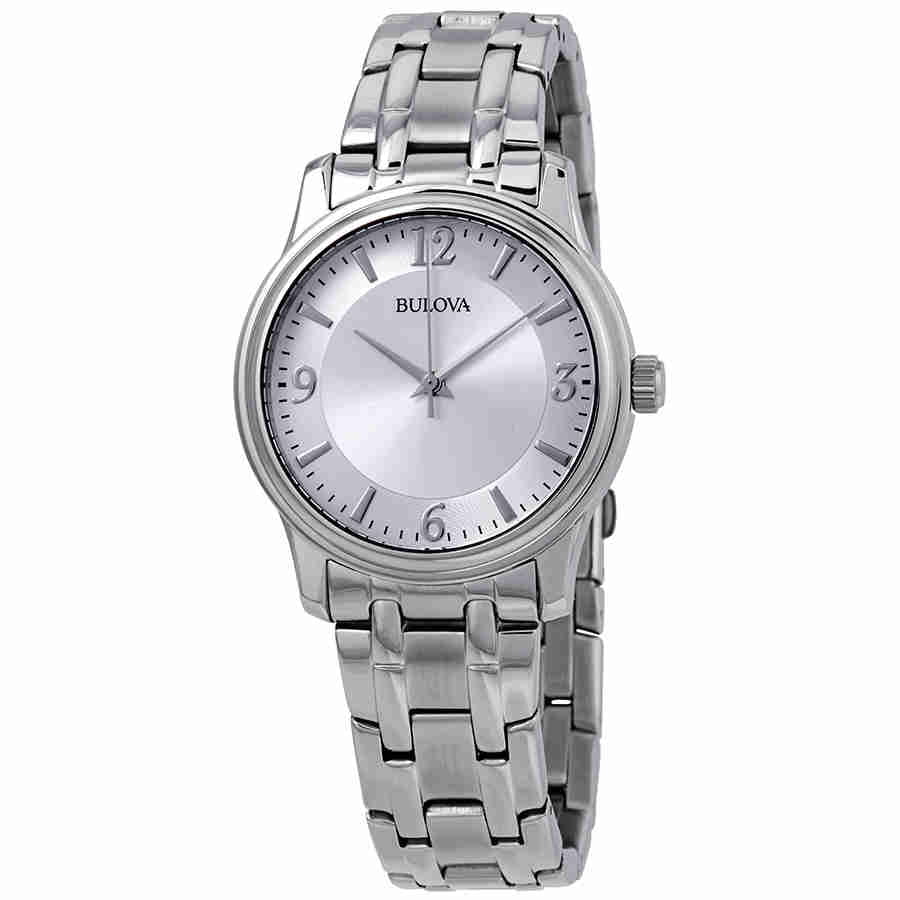 Bulova Stainless Steel Mens Watch 96A000