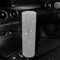 thumbnail image 2 of Rhinestones Insulated Cup Simple Portable Stainless Steel Water Cup Trend High Color Value Car Water Cup, 2 of 13