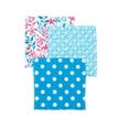 thumbnail image 4 of Waverly Inspirations 44" 100% Cotton Swaying Leaves Sewing & Craft Fabric By the Yard, White, Green and Pink, 4 of 5