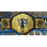 14STARS NEW WWE WORLD HEAVYWEIGHT CHAMPIONSHIP REPLICA TITLE BRASS BELT ADULT SIZE
