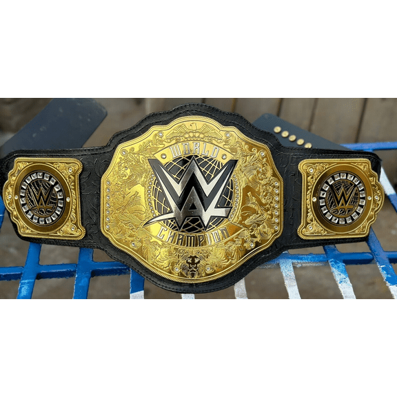 NEW WWE WORLD HEAVYWEIGHT CHAMPIONSHIP REPLICA TITLE BRASS BELT ADULT SIZE