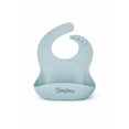 thumbnail image 1 of Babero para bebé BunnyLuxe de silicona impermeable, ajustable y libre de BPA, 1 of 1