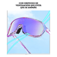 thumbnail image 3 of Lentes Deportivos Gafas Ciclismo Modelo Rosa, 3 of 4