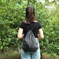 thumbnail image 4 of Bolsas deportivas portátiles, mochila impermeable con cordón para gimnasio, viaje, equitación, 6 uds., 4 of 8