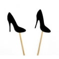 thumbnail image 2 of Darling Souvenir, High Heel Bridal Shower Cupcake Toppers, Wedding Birthday Party Dessert Decorations - Pack Of 20, 2 of 3