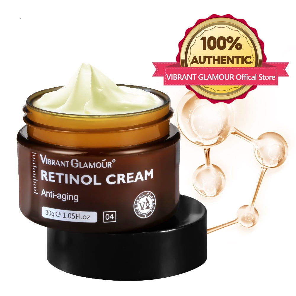 Retinol Cream for Face – Facial Moisturizer with Hyaluronic Acid and Collagen – Hydrating Face Lotion for Women