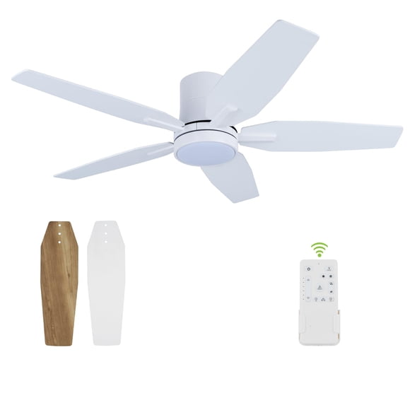 Ventilador de techo FANSHAIN 107 cm con luz y control remoto