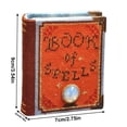 thumbnail image 2 of 1 Book DIY Book Of Shadows Along Kit With Instructions Halloween Pattern Gothic Kits (Book Of Shadows) Orange, 2 of 3