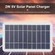 thumbnail image 5 of 2X Panel Solar USB de Alta Potencia de 5V para Exteriores, Resistente Al Agua, Caminata, Camping, Células Portátiles, Cargador Solar de Batería para Teléfono MóVil, 5 of 5