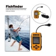 thumbnail image 5 of Portable LCD Wired Sonar Sensor Fish Finder Depth Locator Underwater Fishfinder Adjustable Finder ,Clear Depth Display, 5 of 7
