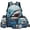 White Shark Ocean, variant on Yspwyqan White Shark Ocean School Backpack Set 4Pcs with Lunch Box Pencil Case Water Bottle Bag, 17 Inch Lightweight Bookbag Fits 13 Inch Laptop for Elementary Middle School