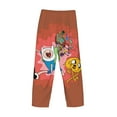 thumbnail image 5 of Animation Adventure Time Men's Pajama Pants With Pockets Fashion Cozy Daily Lounge Sleep Pants Sleepwear Large, 5 of 8