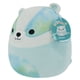 thumbnail image 2 of Juguete de peluche Squishmallows Banks Blue Badger 30 cm oficial, 2 of 8