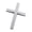 Silver, variant on Unversal 3D Crosses Badge Exterior Decoration for Vehicle Truck SUV Emblems Badges Sticker Metal Crosses Decal