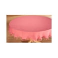thumbnail image 2 of Lintex Linens Homespun Red 100% Cotton Tablecloth 70" Round, 2 of 3