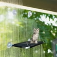thumbnail image 1 of Percha para ventana de gato, cama colgante, ventosa para hamaca, 360  degree Nest, estante de seguridad desmontable para ventana de mascota, alféizar, Colco  hamaca de gato, 1 of 7