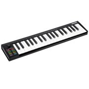 MIDI Keyboard 37 Key Gift Set, USB MIDI Controller, ABS Keyboard with DAW Integration, 8 Drum Pads, 8 Knobs & OLED Display