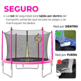 thumbnail image 4 of COOLSHT Brincolin Trampolin para Niños 8 Pies Con Juego y Calcetas, 4 of 8