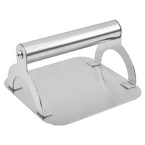 Hemoton Smash Burger Press Heavy Duty Burger Smasher Stainless Steel Bacon Press Grill Press for Cooking BBQ