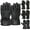 3834-Black, variant on Mens Warm Winter Dress Glove Genuine Leather Motorcycle Gloves, Black (X-Large)