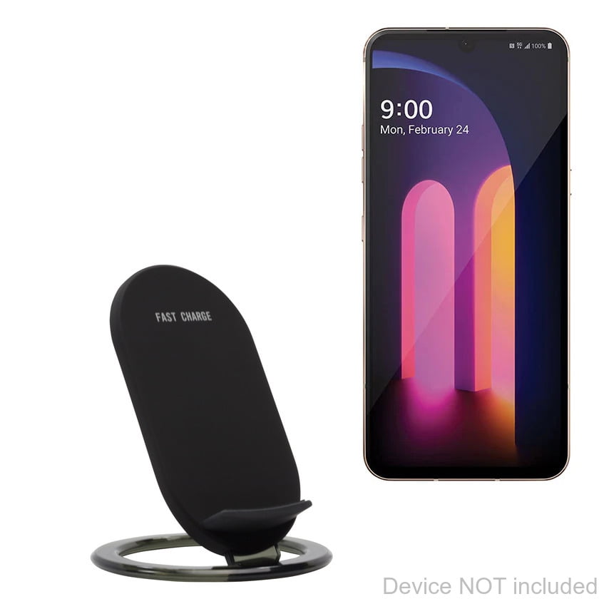 LG V60 ThinQ 5G (Single Screen) Charger, QuickCharge Stand] No cord; no Charge your phone with ease! for LG V60 ThinQ 5G (Single Screen) Jet Black - Walmart.com