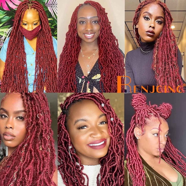 Soft Locs 24 Inch New Faux Locs Crochet Hair Long Soft Locs  display picture 1