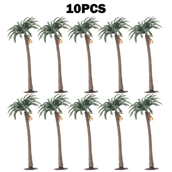 MYG 10X Model Trees Palm Scale Tree Coconut Palm Park Rainforest Scenery Dioramas