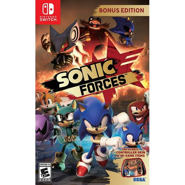 Sega Sonic Forces Bonus Edition Nintendo Switch Walmart Com Walmart Com