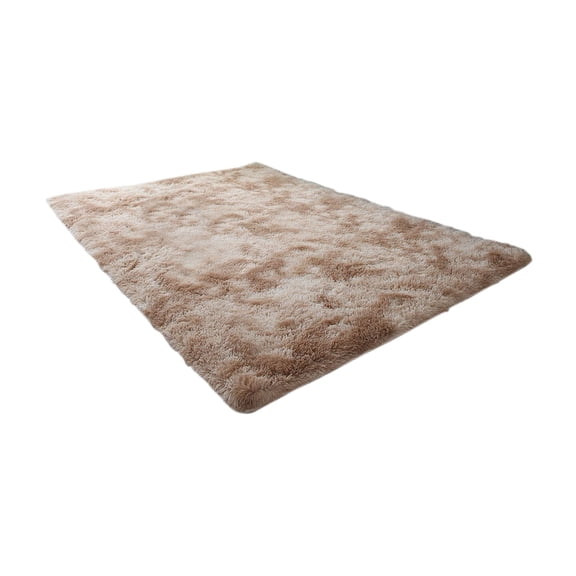 Fnochy Soft Rainbow Area Rugs for Girls Room, Fluffy Cute Colorful Princess Carpet for Kids Teens Nursery Toddler,Bedroom Rainbow